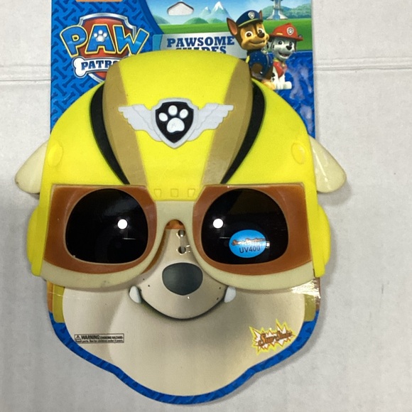 Paw Patrol | Other | Paw Patrol Yellow Rubble Mask With Sunglasses ...